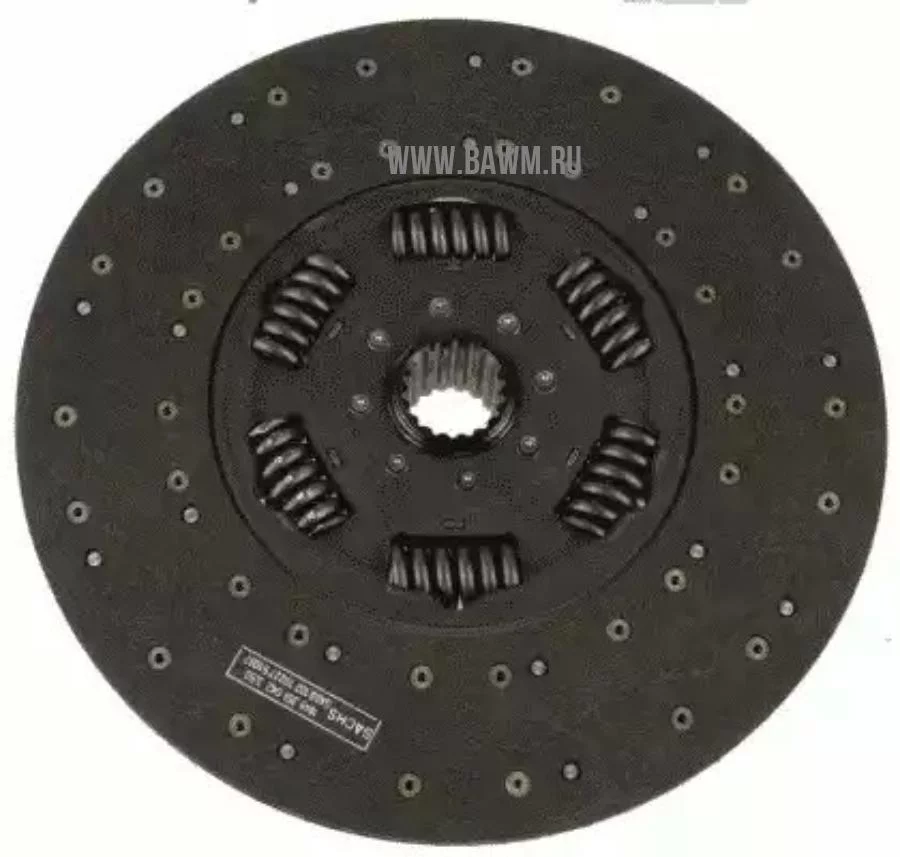 фото диск ведомый сцепления (sachs) 430мм (mb actros/atego/axor2) 1878002732 1878002732 